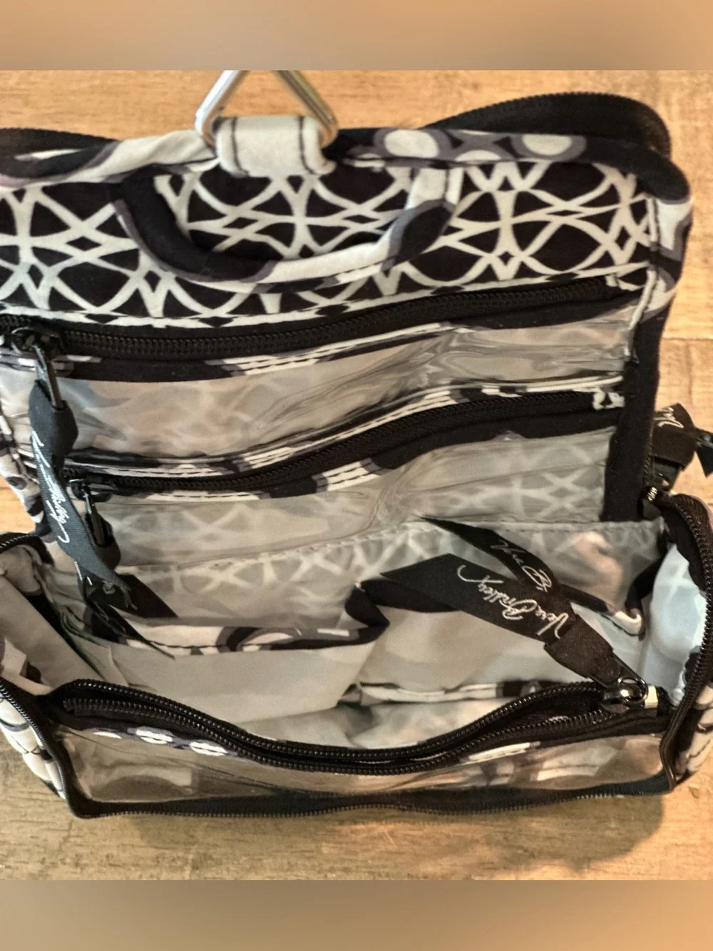 Vera Bradley, excellent condition, never used, hanging cosmetic case